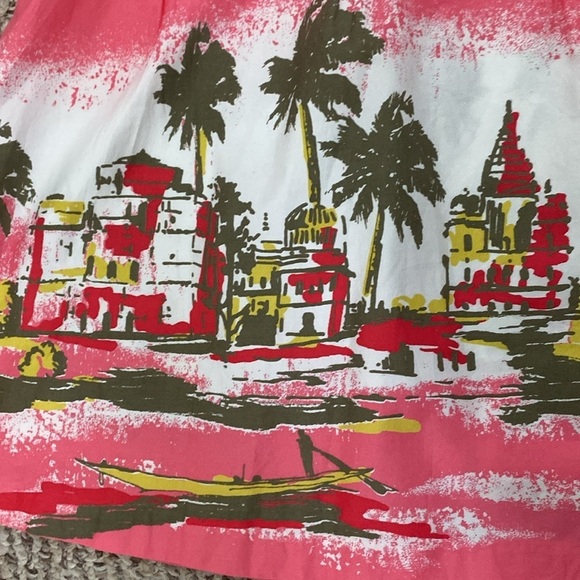 Old Navy (Just Below Waist) City Print Summer Skirt Size 18 - Picture 4 of 7